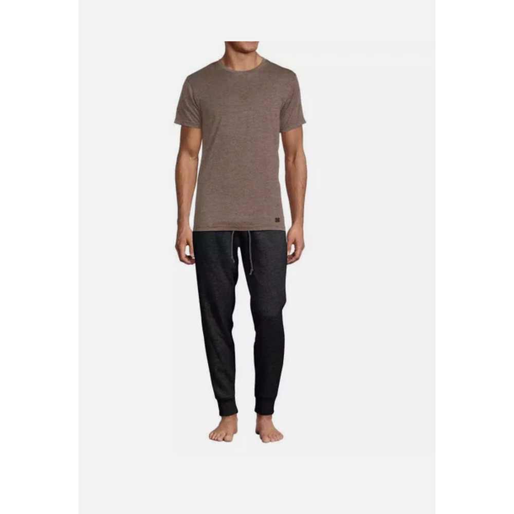 Lucky Brand Men’s 2-piece Lounge Set or top or Pant Charcoal/Brown Size XL